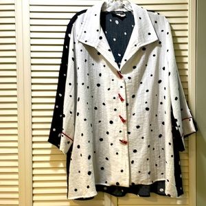 Two-tone jacket/tunic